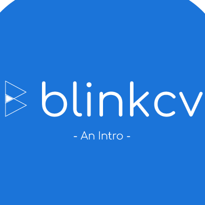 blinkcv An Intro